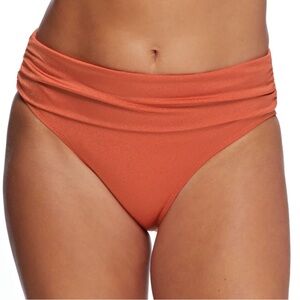 Pour Moi Azure fold-over bikini bottom size XL (burnt orange)